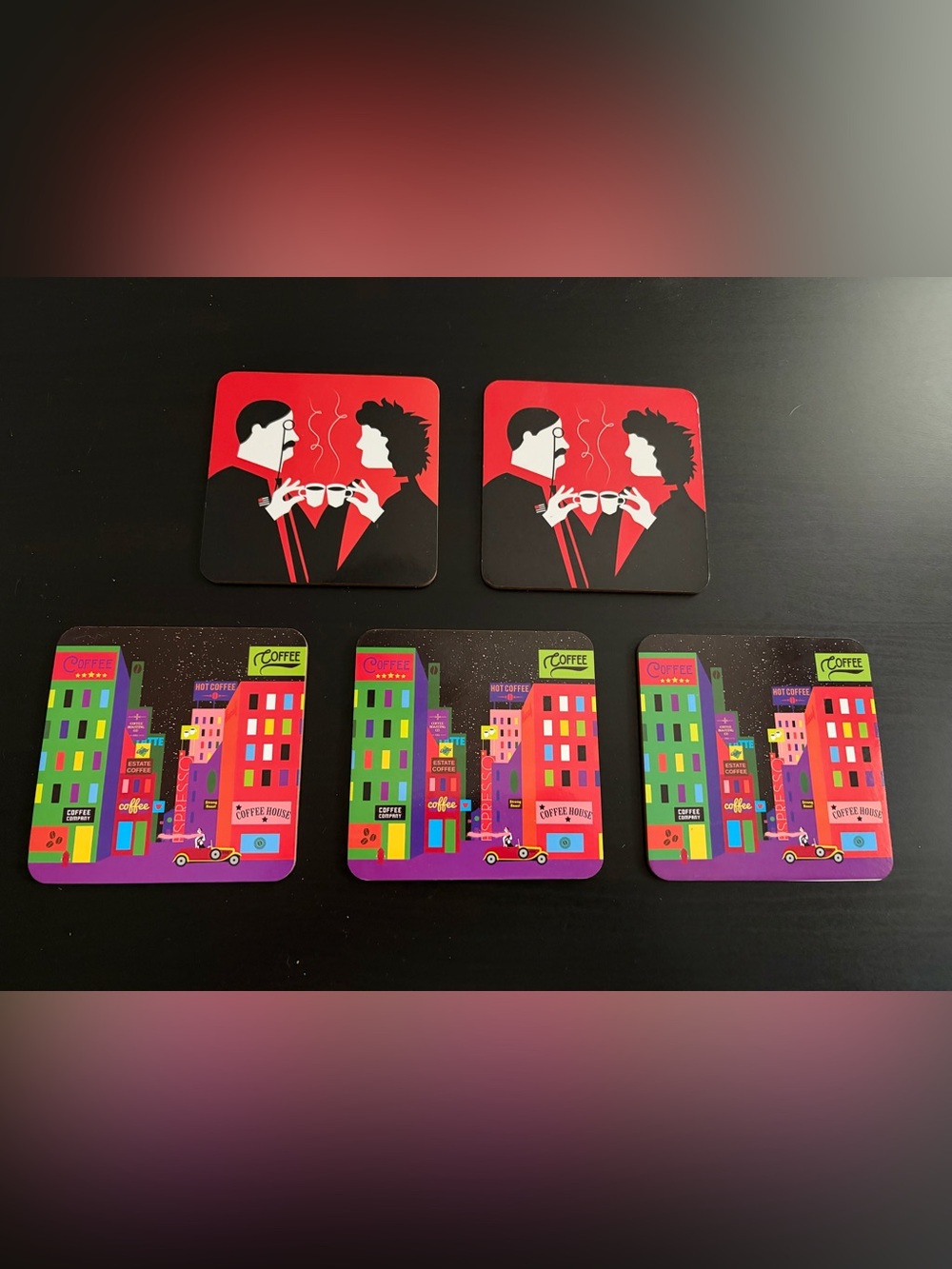 Nespresso coasters